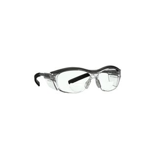 3M Readers Safety Glasses, 91192H1-C, +2.0 Blk Frm, Clr Lens