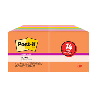 Post-it® Super Sticky Notes 654-1260-SSAU