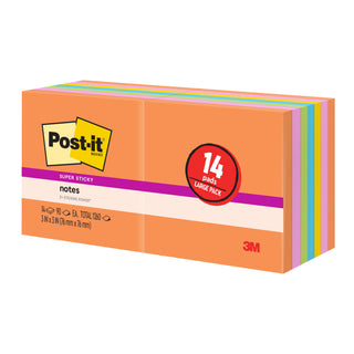 Post-it® Super Sticky Notes 654-1260-SSAU