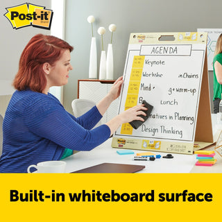 Post-it® Super Sticky Tabletop Easel Pad with Dry Erase 563 DE, 20 in. x23 in.