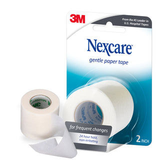 Nexcare Gentle Paper First Aid Tape, 782, 2 in x 10 yd