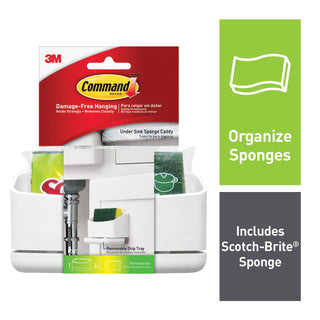 Command Under Sink Sponge Caddy 17609-HWES