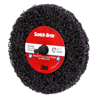 Scotch-Brite Roloc+ Clean and Strip XT Pro Disc, XO-ZR+, SiC Extra Coarse, TR+