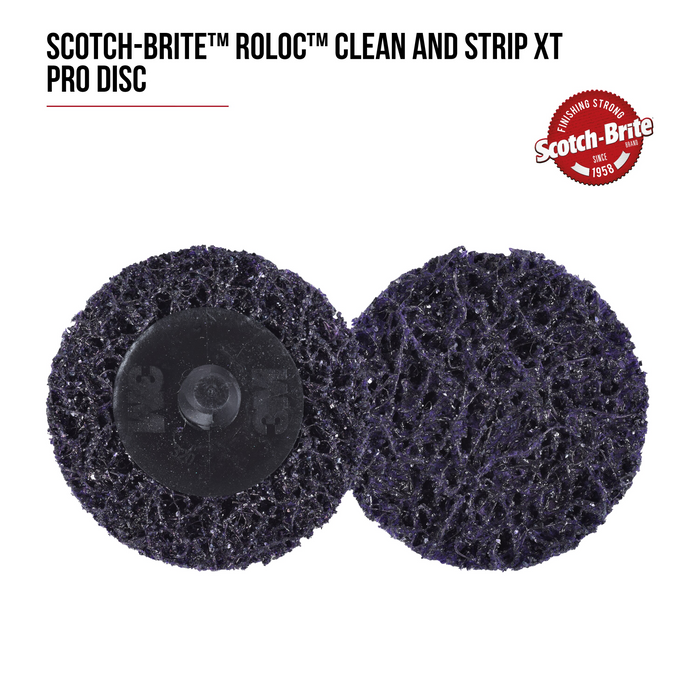Scotch-Brite Roloc Clean and Strip XT Pro Disc, XO-DR, SiC Extra
Coarse, TR