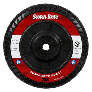 Scotch-Brite Clean and Strip XT Pro Disc, XO-DC, SiC Extra Coarse,
Purple