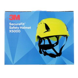 3M SecureFit Safety Helmet, X5001X-ANSI,  White, 1Ea/Box