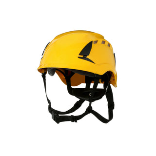 3M SecureFit Safety Helmet, X5002V-ANSI,  Yellow, vented