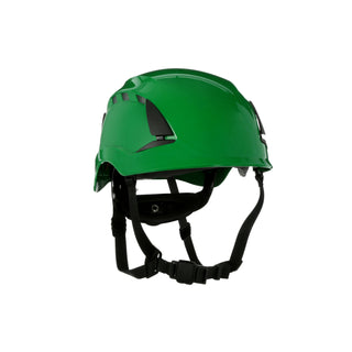 3M SecureFit Safety Helmet, X5004V-ANSI,  Green, vented