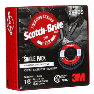 Scotch-Brite Clean and Strip XT Pro Disc, XO-DC, SiC Extra Coarse,
Purple