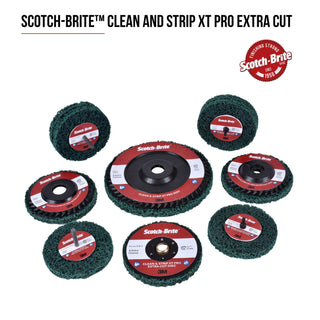 Scotch-Brite Clean and Strip XT Pro Extra Cut Disc, XC-DC, A/O Extra
Coarse