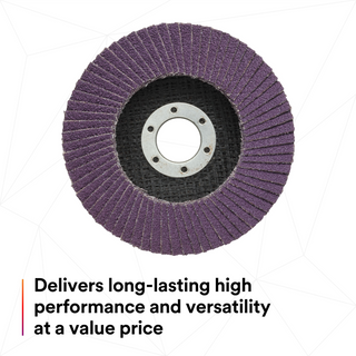 3M Flap Disc 769F, 120+, T29, 7 in x 7/8 in