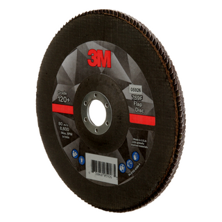 3M Flap Disc 769F, 120+, T27, 7 in x 7/8 in