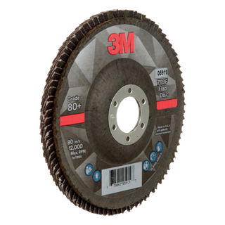 3M Flap Disc 769F, 80+, T27, 5 in x 7/8 in