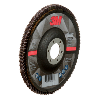 3M Flap Disc 769F, 60+, T29, 5 in x 7/8 in