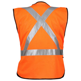 3M Reflective Construction Safety Vest with 5 Point Tear Away, Class 2