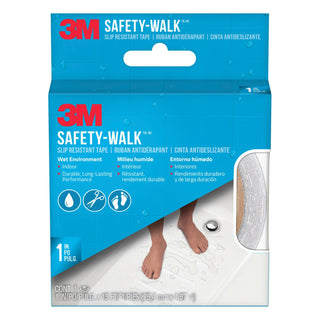 3M Safety-Walk Slip Resistant Tape 280W-R1X180, 1 in x 15 ft, White