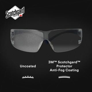 3M SecureFit 200 Series SF201SGAF-BLU, Blue Temples