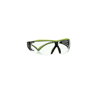 3M SecureFit 400 Series Safety Glasses SF401XAF-GRN, Green/Black