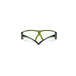 3M SecureFit 400 Series Safety Glasses SF401XAF-GRN, Green/Black