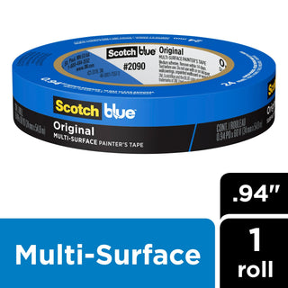 ScotchBlue Original Painter's Tape 2090-24NC, 0.94 in x 60 yd (24mm x54,8m)