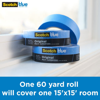 ScotchBlue Original Painter's Tape 2090-18NC, 0.70 in x 60 yd (18mm x54,8m)