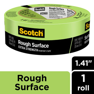 Scotch® Rough Surface Painter's Tape 2060-36AP, 1.41 in x 60.1 yd (36mmx 55m)