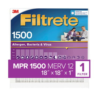 Filtrete Allergen, Bacteria & Virus Air Filter, 1500 MPR, 2017-4