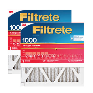 Filtrete Allergen Defense Air Filter, 1000 MPR, 9823-2PK-HDW