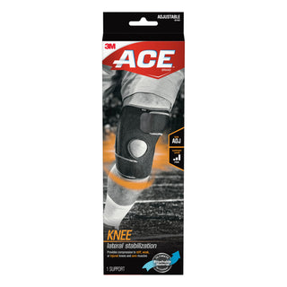 ACE Knee Support with Side Stabilizers 907009, Adjustable