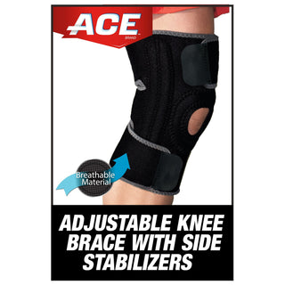 ACE Knee Support with Stabilizers 200290, Adjustable