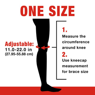 ACE Knee Support with Stabilizers 200290, Adjustable