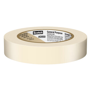 Scotch® General Purpose Masking Tape 2050-18AP, 0.70 in x 60.1 yd (18mmx 55m)