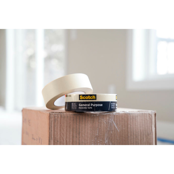 Scotch® General Purpose Masking Tape 2050-36AP, 1.41 in x 60.1 yd (36mmx 55m)