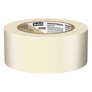 Scotch® General Purpose Masking Tape 2050-48MP, 1.88 in x 60.1 yd (48mmx 55m)