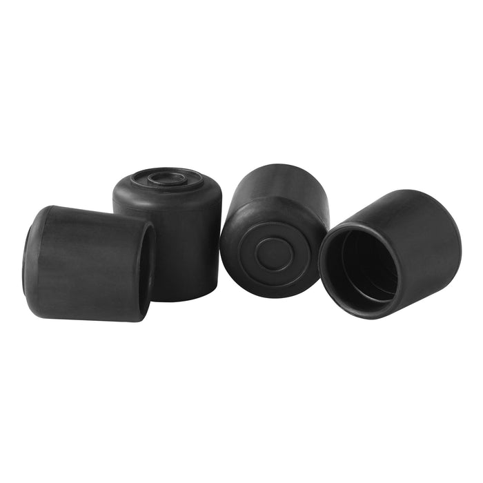 Scotch Chair Tips SP602-NA, Black Rubber 7/8-In 4/Pk