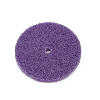 Scotch-Brite HS Blend and Finish Disc, BF-DC, A/O Medium, 4 in x 1/4 in