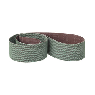 3M Trizact CF Cloth Belt 347FC, A100 X-weight, 6 in x 148 in,Film-lok, No Flex