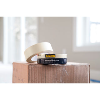 Scotch® General Purpose Masking Tape 2050-24CP, 0.94 in x 60.1 yd (24mmx 55m)