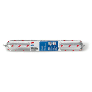 3M Polyurethane Adhesive Sealant 551, White, 600 mL Sausage Pack