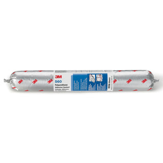 3M Polyurethane Adhesive Sealant 560, White, 600 mL Sausage Pack