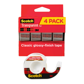 Scotch® Transparent Tape 4184, 3/4 in x 850 in (19 mm x 21,5 m)