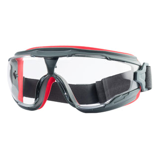 3M Anti-Fog Goggle with Scotchgard Protector 47212H1-VDC, Gray/Red,
Clear Lens