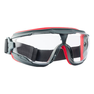 3M Anti-Fog Goggle with Scotchgard Protector 47212H1-VDC, Gray/Red,
Clear Lens