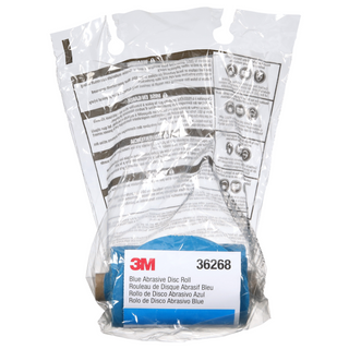 3M Stikit Blue Abrasive Disc Roll, 36268, 5 in, 180 grade, No Hole