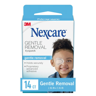 Nexcare Gentle Removal Eye Patch - Small KRJ-14, 1.96 in x 2.36 in