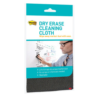 Post-it® Dry Erase Cleaning Cloth DEFCLOTH, 11.6 in x 11.6 in