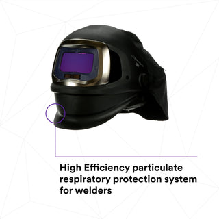 3M Adflo Powered Air Purifying Respirator HE System w 3M SpeedglasWelding Helmet