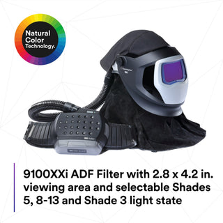 3M Adflo PAPR and Versaflo M-Series Helmet Kit w Speedglas WeldingShield