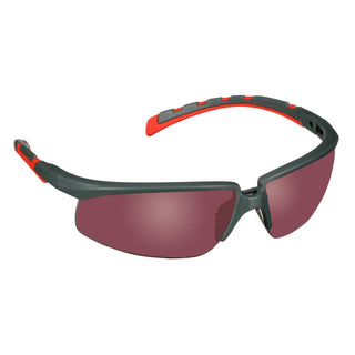 3M Solus 2000 Series, S2024AS-RED, Gray/Red Temples