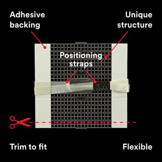 3M High Strength Large Hole Repair Kit, LHR-KIT